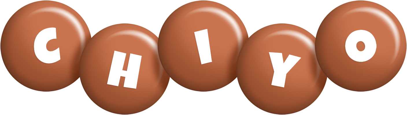 Chiyo candy-brown logo