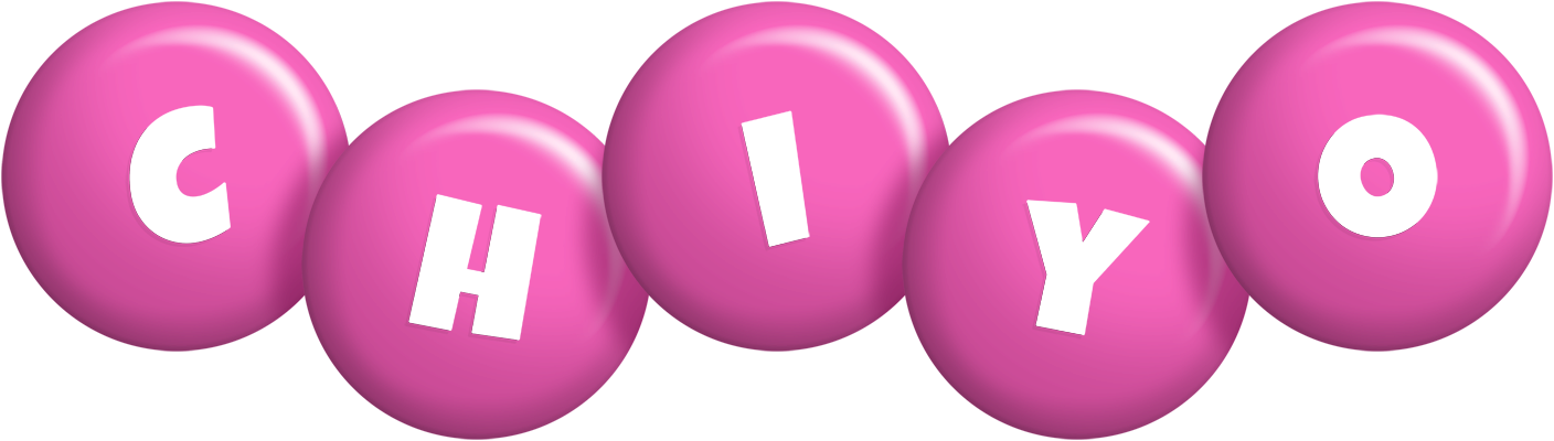 Chiyo candy-pink logo
