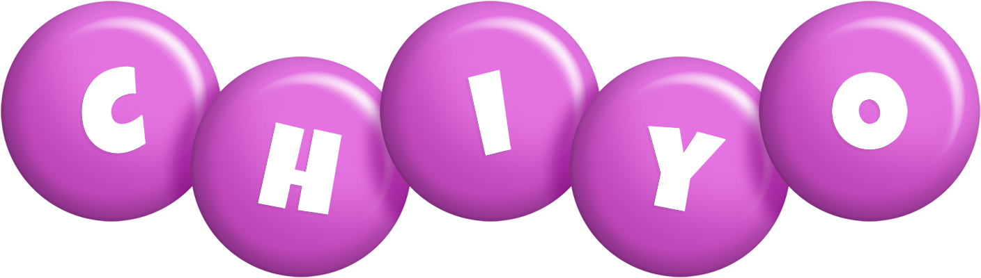 Chiyo candy-purple logo