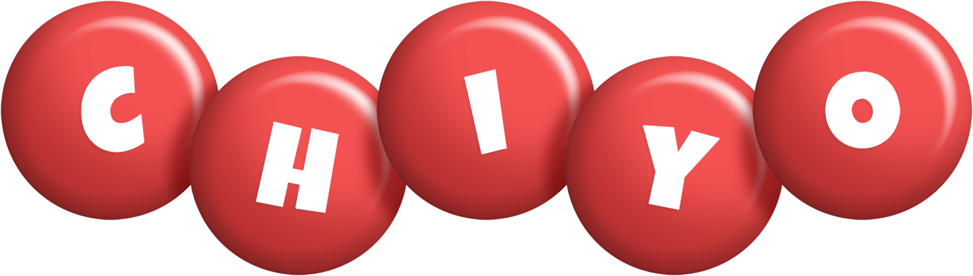 Chiyo candy-red logo