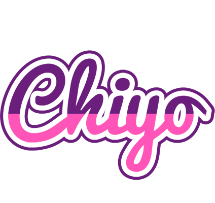 Chiyo cheerful logo