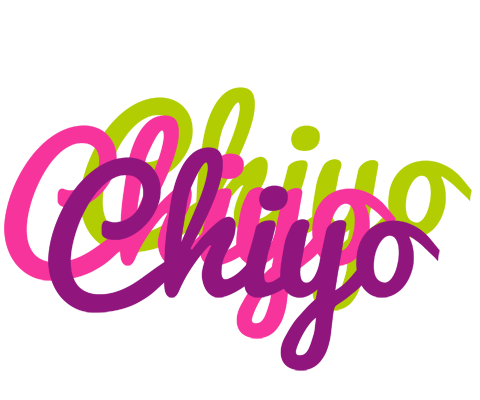 Chiyo flowers logo