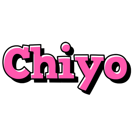 Chiyo girlish logo