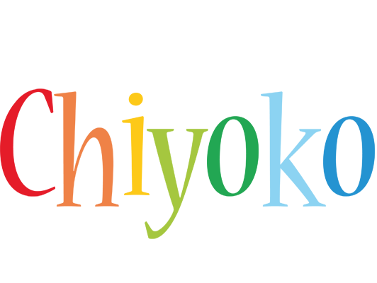 Chiyoko birthday logo