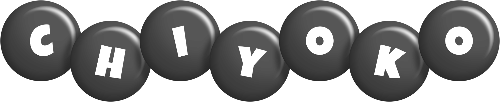 Chiyoko candy-black logo