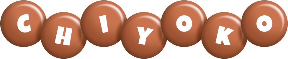 Chiyoko candy-brown logo