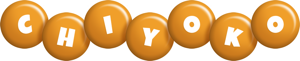 Chiyoko candy-orange logo