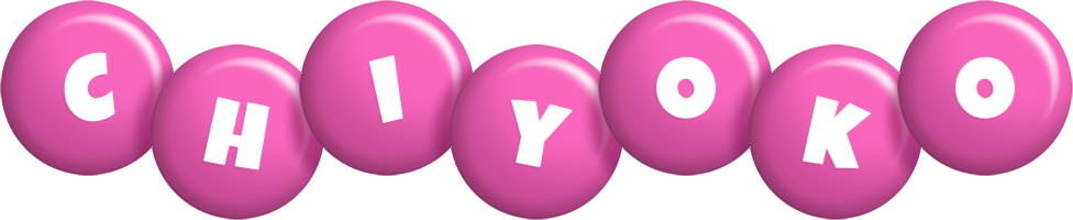 Chiyoko candy-pink logo