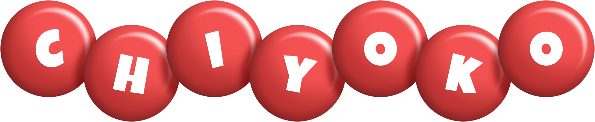 Chiyoko candy-red logo