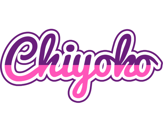 Chiyoko cheerful logo