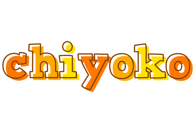 Chiyoko desert logo