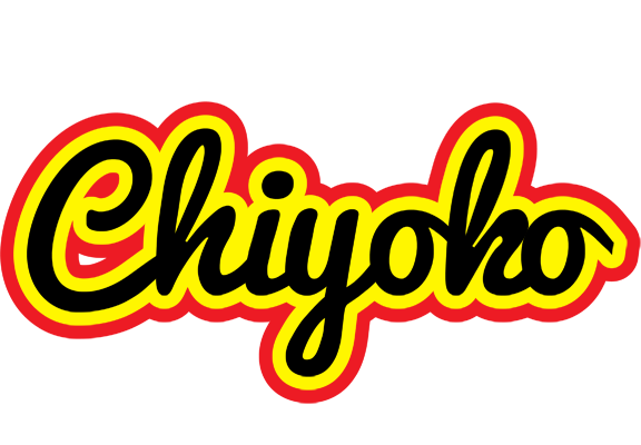 Chiyoko flaming logo