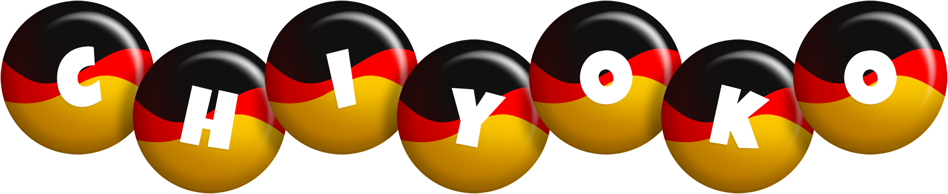 Chiyoko german logo