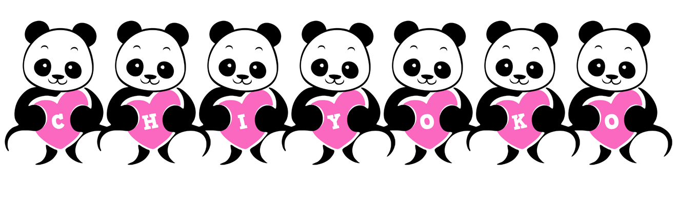 Chiyoko love-panda logo