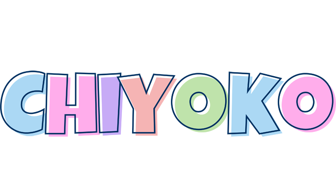 Chiyoko pastel logo