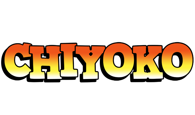 Chiyoko sunset logo