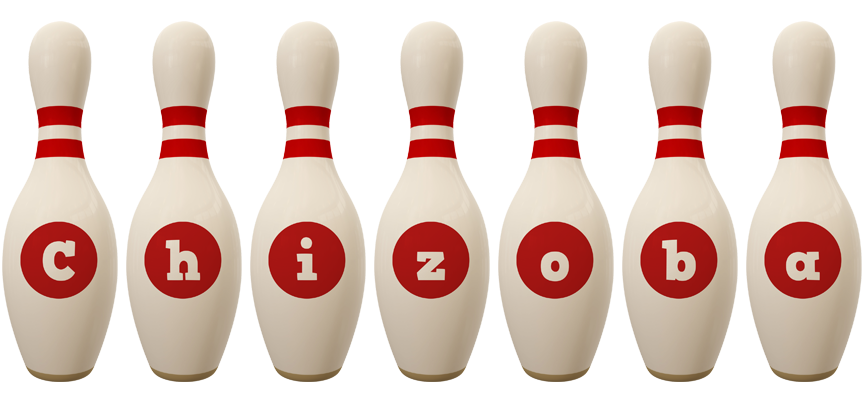 Chizoba bowling-pin logo