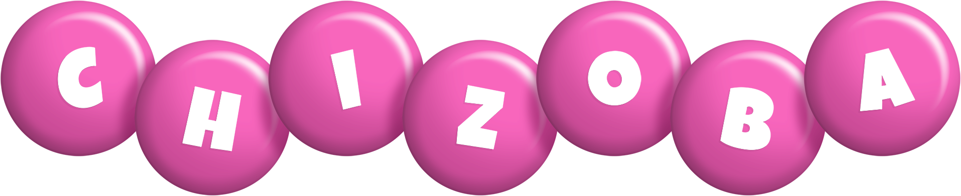 Chizoba candy-pink logo