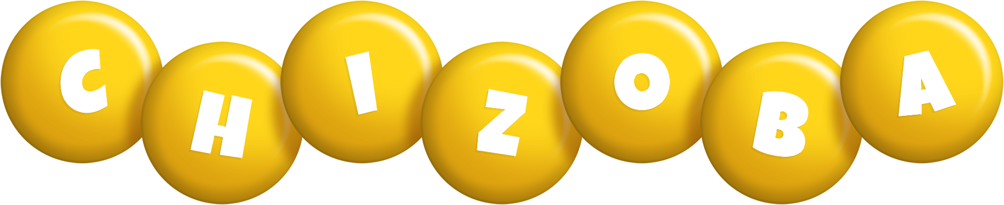 Chizoba candy-yellow logo