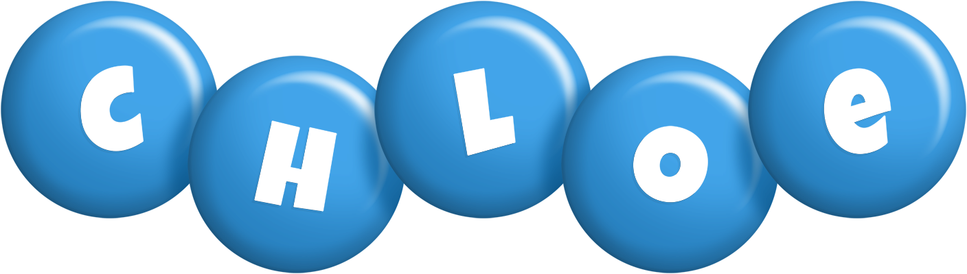 Chloe candy-blue logo