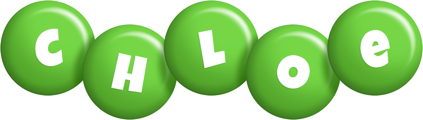 Chloe candy-green logo