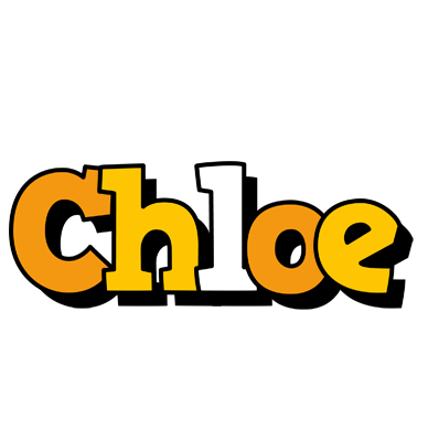 Chloe cartoon logo