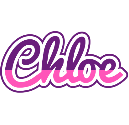 Chloe cheerful logo