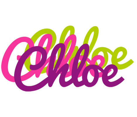 Chloe flowers logo