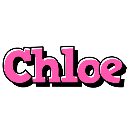 Chloe girlish logo