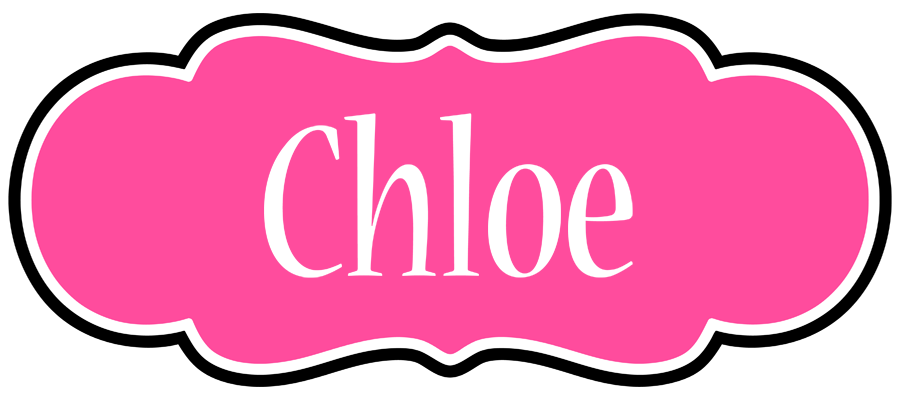 Chloe invitation logo
