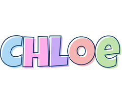 Chloe pastel logo