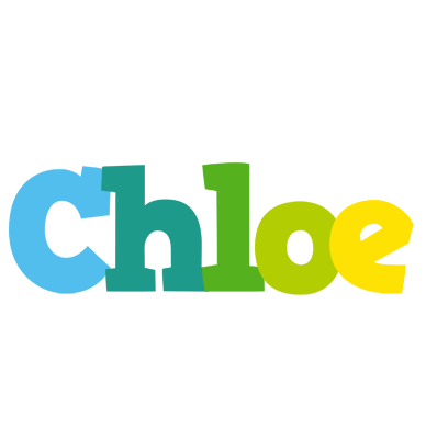 Chloe rainbows logo