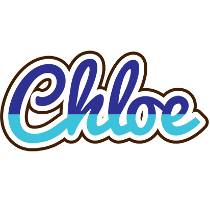 Chloe raining logo