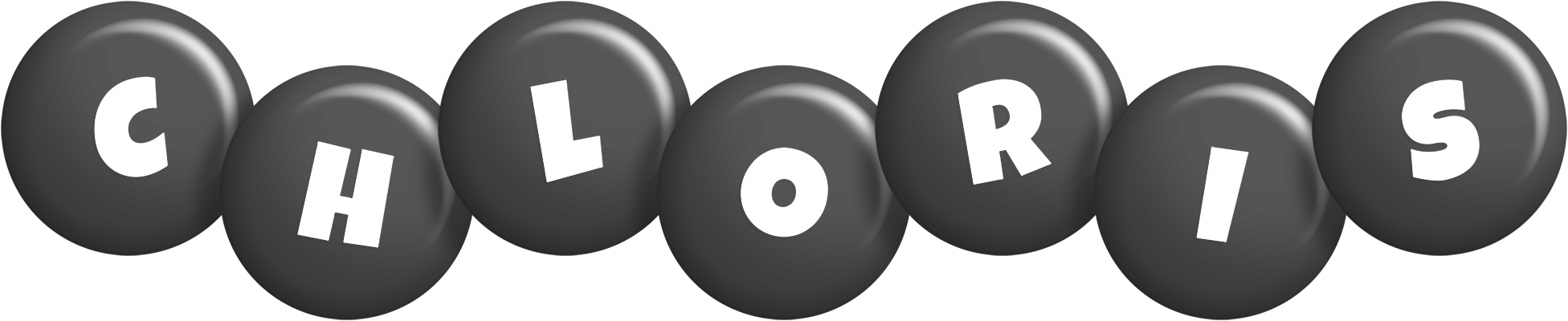 Chloris candy-black logo
