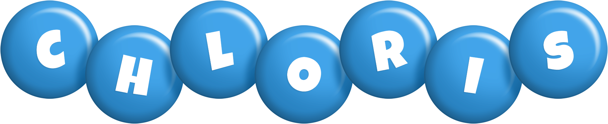 Chloris candy-blue logo