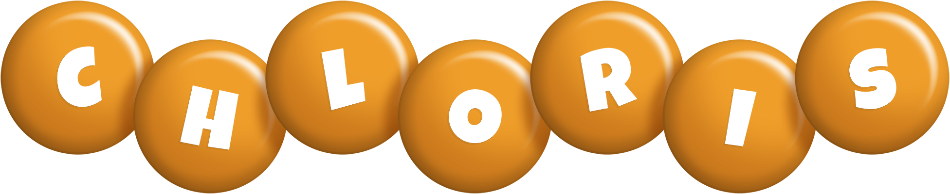 Chloris candy-orange logo
