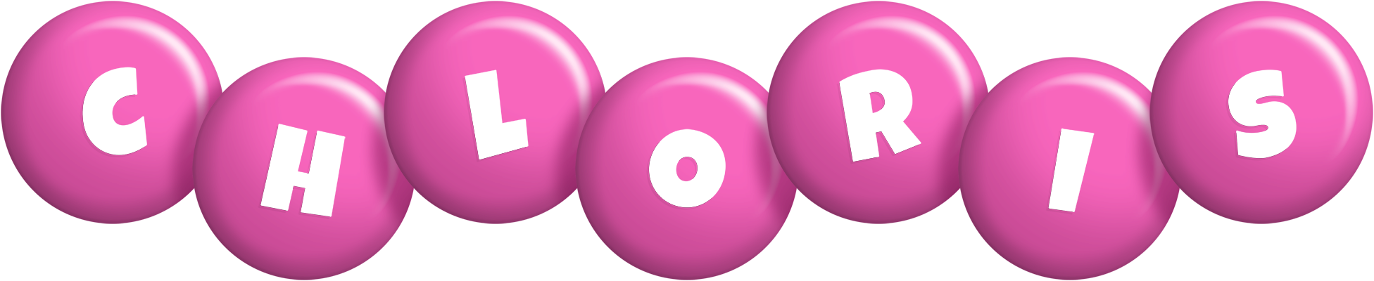 Chloris candy-pink logo