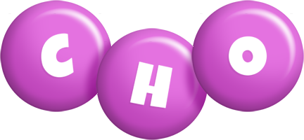 Cho candy-purple logo