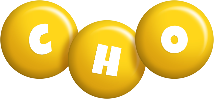 Cho candy-yellow logo
