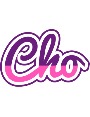 Cho cheerful logo