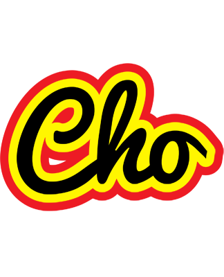 Cho flaming logo