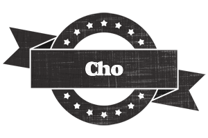 Cho grunge logo