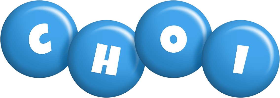 Choi candy-blue logo