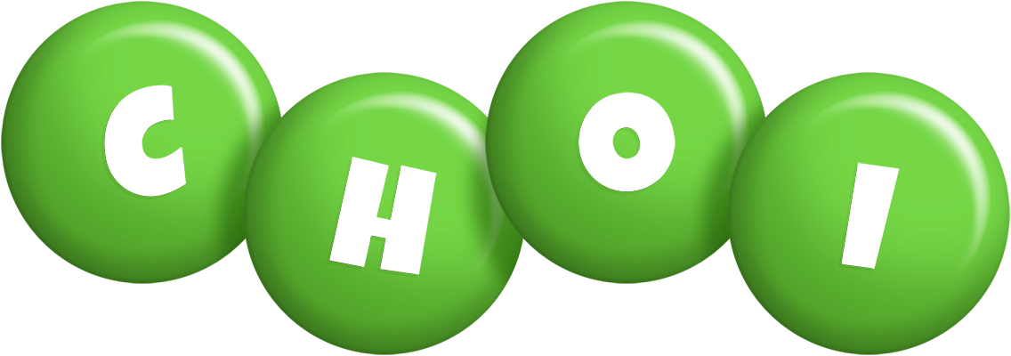 Choi candy-green logo