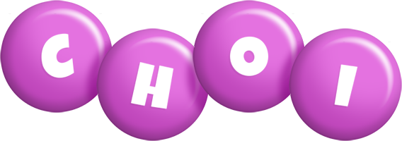 Choi candy-purple logo