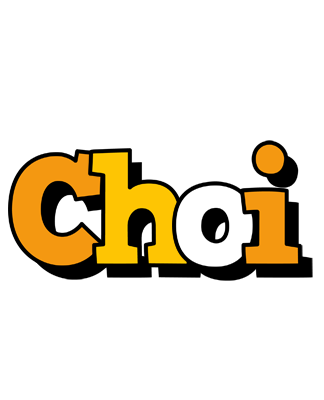 Choi cartoon logo
