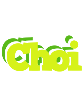 Choi citrus logo