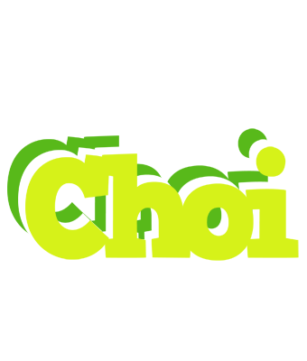 Choi citrus logo
