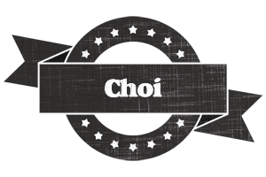 Choi grunge logo