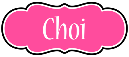 Choi invitation logo